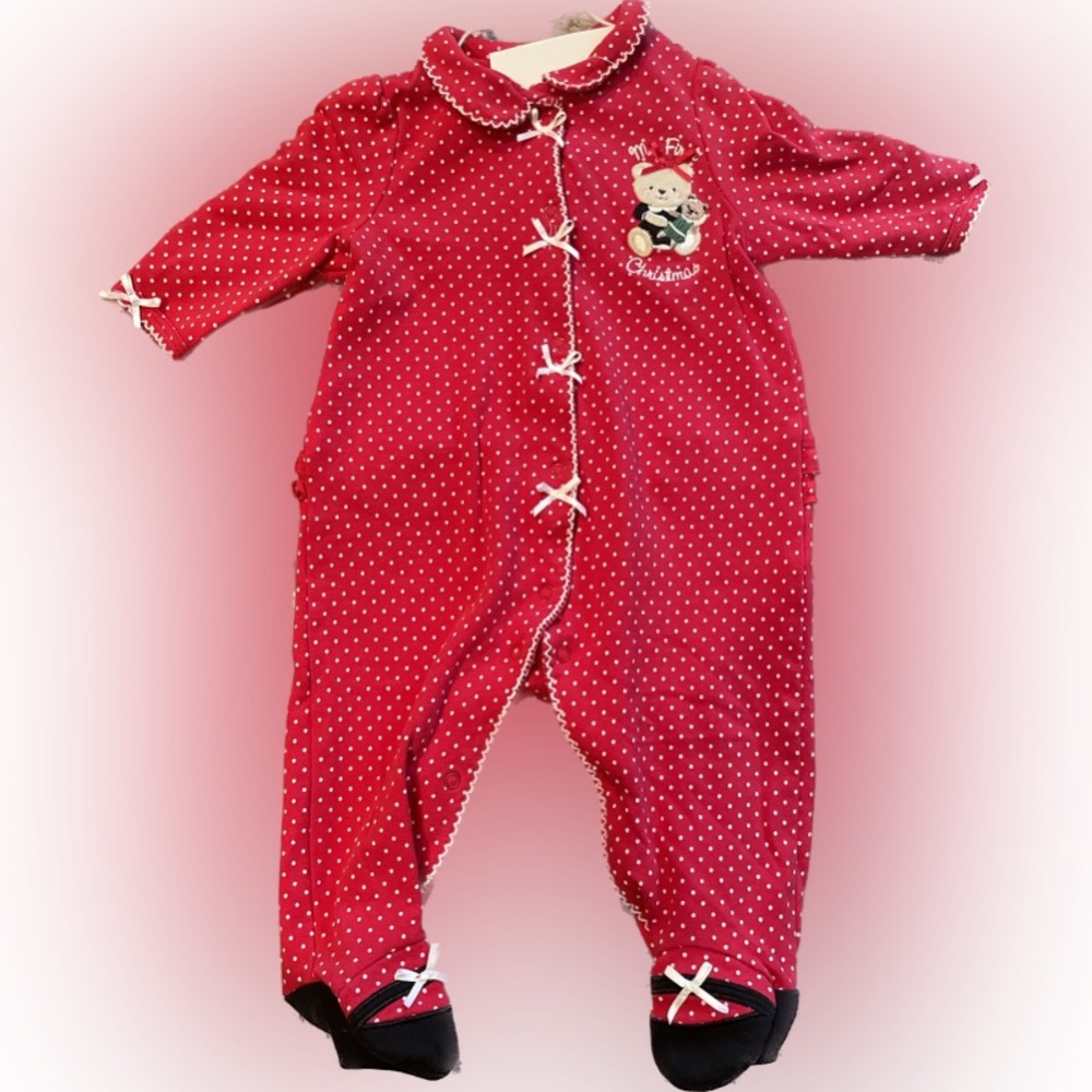 Little me “my first Christmas” outfit